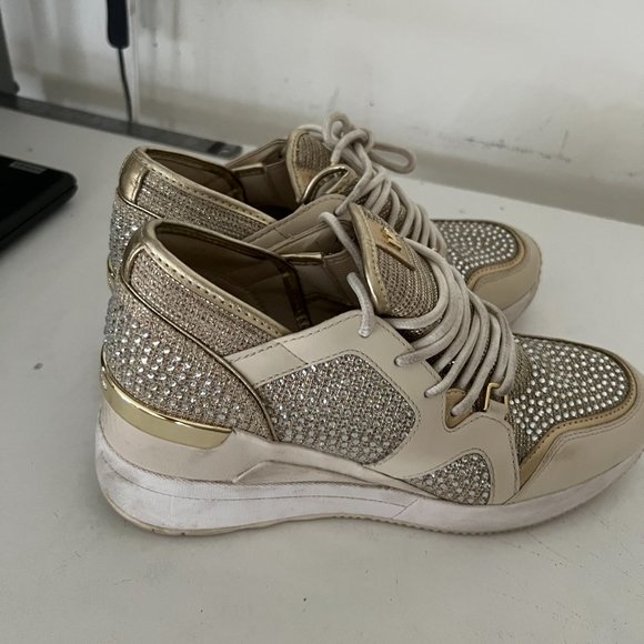 Michel Kors studded platform sneakers - Picture 5 of 6